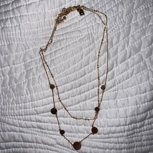Kate Spade Double Layered Gold Necklace